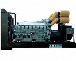 Нагрузочные испытания ДГУ Aksa APD2250P дизельного генератора Aksa APD2250P